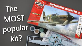 Have YOU Built This Kit Airfix Supermarine Spitfire Mk1a in 172 Scale  Unboxing Review [upl. by Pardo638]