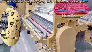 ZJ416 pleating machine two separate motors for more adjusting pleating plisse machine DİK PLİSE [upl. by Aleafar645]