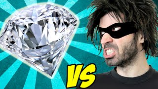 STEALING THE DIAMOND vs The Worlds Worst Gamer [upl. by Arreip956]