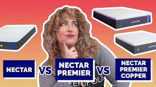 Nectar vs Nectar Premier vs Nectar Premier Copper Mattress Review  Which is Better [upl. by Sension]