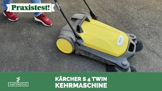 Kärcher Kehrmaschine S4 Twin im Praxistest🌪 Unser Fazit [upl. by Kellyn]