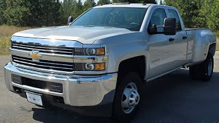 2016 Chevy 3500 60 Dually 1Owner Only 42K Miles [upl. by Nosremaj]