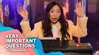 Awkwafina gets real about Sandra Oh and game shows [upl. by Ianahs918]