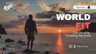 WorldFit VR Exercise App Launch Trailer  Get fit while travelling the world [upl. by Baxter]