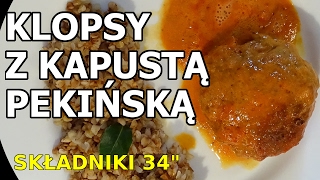 Klopsy z kapustą pekińską [upl. by Kcinimod]