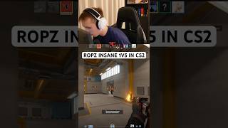 Ropz INSANE 1V5 In CS2 🤯 cs2 shorts [upl. by Pendergast]