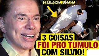 DETALHE NO TUMULO DE SILVIO SANTOS SURPREENDEU TODOS 3 Coisas foram levadas pro tumulo com Silvio [upl. by Oliviero]