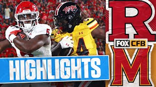 Rutgers Scarlet Knights vs Maryland Terrapins Highlights  FOX College Football [upl. by Sweet]