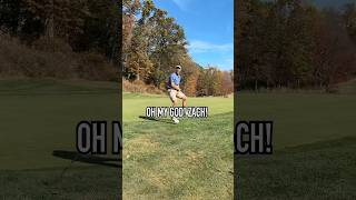 PLAY A PAR 3 WITH US Brian Vs Zach Who Wins shorts par golf vs golfswing hole funny [upl. by Emaj]