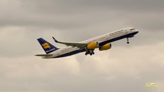 Plane Spotting Billund Airport with Sony PXW Z150 4K [upl. by Muryh332]