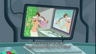 FHD PL Phineas and Ferb  Perry The Platypus Doofenshmirtzs version S03E09A Polish version [upl. by Oakes15]