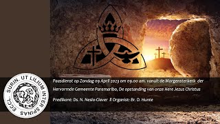 Paasdienst op Donderdag 09 April 2023 vanuit de Morgensterkerk  ⛪ ✞ 🙌 [upl. by Esdras]