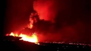 Ash Cloud Of Phreatic Eruption In Night Iceland Volcano Fissure Eruption Update Magma Water [upl. by Anuahsal488]