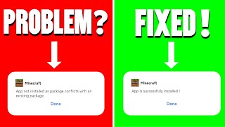 7 WAYS To Fix App Not Installed Problem Minecraft  Minecraft Not Installing Android  2022  MCPE [upl. by Nosidda]