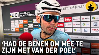 Gianni Vermeersch erg teleurgesteld “Had de benen om mee te zijn met Van der Poel” [upl. by Iosep]