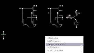 SR Latch made with MOSFETs in the Falstad Circuit Simulator [upl. by Nytsirt562]