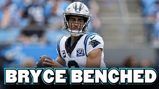 BREAKING Panthers Bench QB Bryce Young [upl. by Salas205]