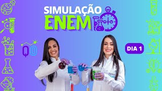 SIMULAÇÃO ENEM  DIA 1 [upl. by Zurn]