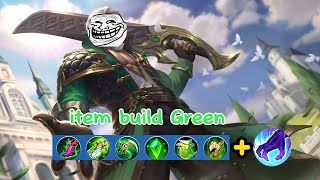 កាប់សាហាវ Alucard item ពណ៌បៃតង Build Green [upl. by Adabel28]