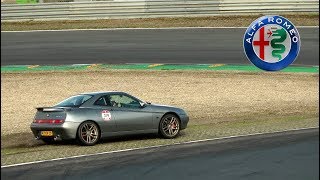 Alfa Romeos On Slippery Track 25082018 Spettacolo Sportivo Zandvoort [upl. by Tergram180]