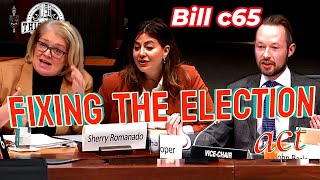 bill c 65 FIXING THE ELECTION act [upl. by Lulu]