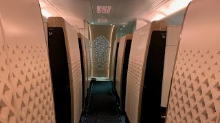 Etihad Airways A380 First Class Apartment London to Abu Dhabi in EY26 [upl. by Borg]