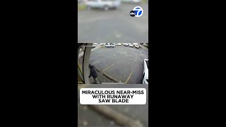 Oregon man narrowly escapes death by runaway saw blade [upl. by Suiradal]