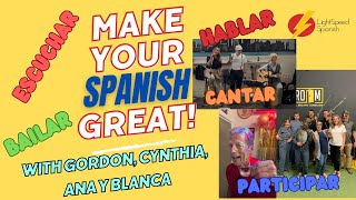 Make Your Spanish Great LightSpeed Spanish learnspanish spain funspanish spanishlanguage [upl. by Koerlin]