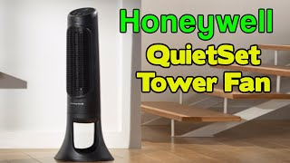 Honeywell QuietSet Whole Room Tower FanBlack HYF290B Review [upl. by Iur]