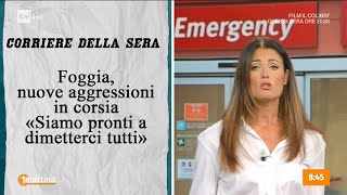 Aggressione a medici e infermieri  Unomattina 11092024 [upl. by Ellehsem32]