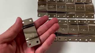 Fashion Sliver LV Box Handle Buckles Accessories For Handmade DIY Goods [upl. by Ellegna]