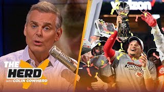 Colin Cowherd reacts to the Chiefs Super Bowl LIV victory against the 49ers  NFL  THE HERD [upl. by Akselaw]