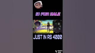 Id For sale RS 4000 😁⚡ [upl. by Deyas321]