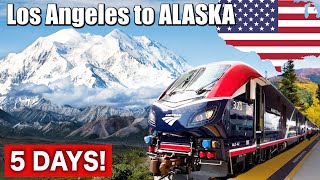 🇺🇸5 DAYS Los Angeles to Alaska by American Luxurious Train [upl. by Levon79]