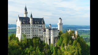 Neuschwanstein Castle in 4k 60fps HDR UHD Trip to Schloss Neuschwanstein Schwangau Germany [upl. by Fellows]