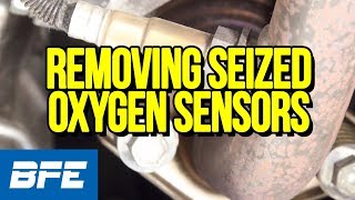 Tips For Removing Seized Oxygen Sensors  Tech Minute [upl. by Ahselak]