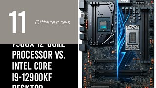 AMD Ryzen 9 7900X 12Core Processor Vs Intel Core I912900KF Desktop Processor [upl. by Ahseiyn]