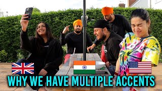 WHY WE HAVE MULTIPLE ACCENTS  AMERICAN INDIAN BRITISH  Daily Vlog 017 [upl. by Nedrud]