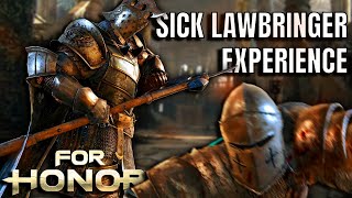 Sick Lawbringer Experience For Honor [upl. by Ailhad]