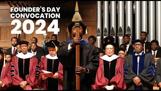 FOUNDERS DAY CONVOCATION 2024 [upl. by Navonoj]