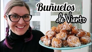 BUÑUELOS DE VIENTO CASEROS FÁCILES [upl. by Freytag566]