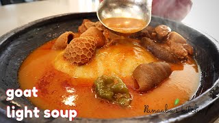 GoaT Light Soup I Quick  Easy and Tasty I How to make Ghanaian light pepper SouP [upl. by Etem]