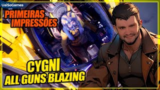 Primeiros 20 Minutos em CYGNI All Guns Blazing   PC  Gameplay [upl. by Patsis819]