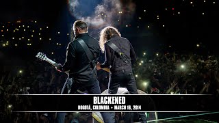 Metallica Blackened Bogotá Colombia  March 16 2014 [upl. by Adym398]