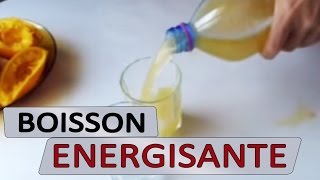 Boisson énergisante  Maman Cuisine [upl. by Aihtenyc204]