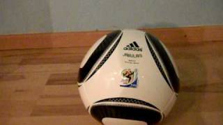 ADIDAS JABULANI BALL REPLICA WHITE WITH BLACK CIRCLE THINGS [upl. by Ecille972]