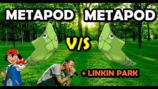 Metapod VS Metapod  Linkin Park  AMV [upl. by Suryt]