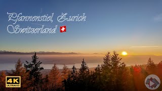 Pfannenstiel Zurich Switzerland 🇨🇭 Walking Tour 4K HDR  Autumn 2023  swisstravel [upl. by Ahsyekat]