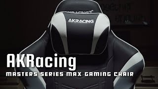 AKRacing Masters Series Max Gaming Chair [upl. by Hyrup150]