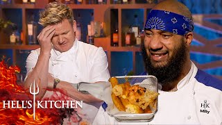 Which All Star Chef Created Chef Ramsay’s Favorite Bar Menu Item  Hells Kitchen [upl. by Selbbep]